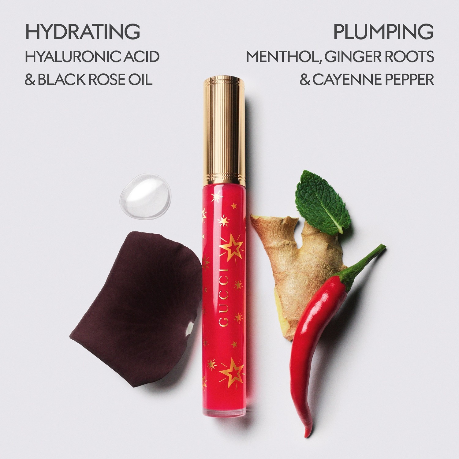 Gucci lūpu spīdums Gucci Beauty Gucci lūpu spīdums pilnvērtīgai lūpu spīdumam – 414 – Virdžīnijas fuksija, 6,5 ml – 6,5 ml