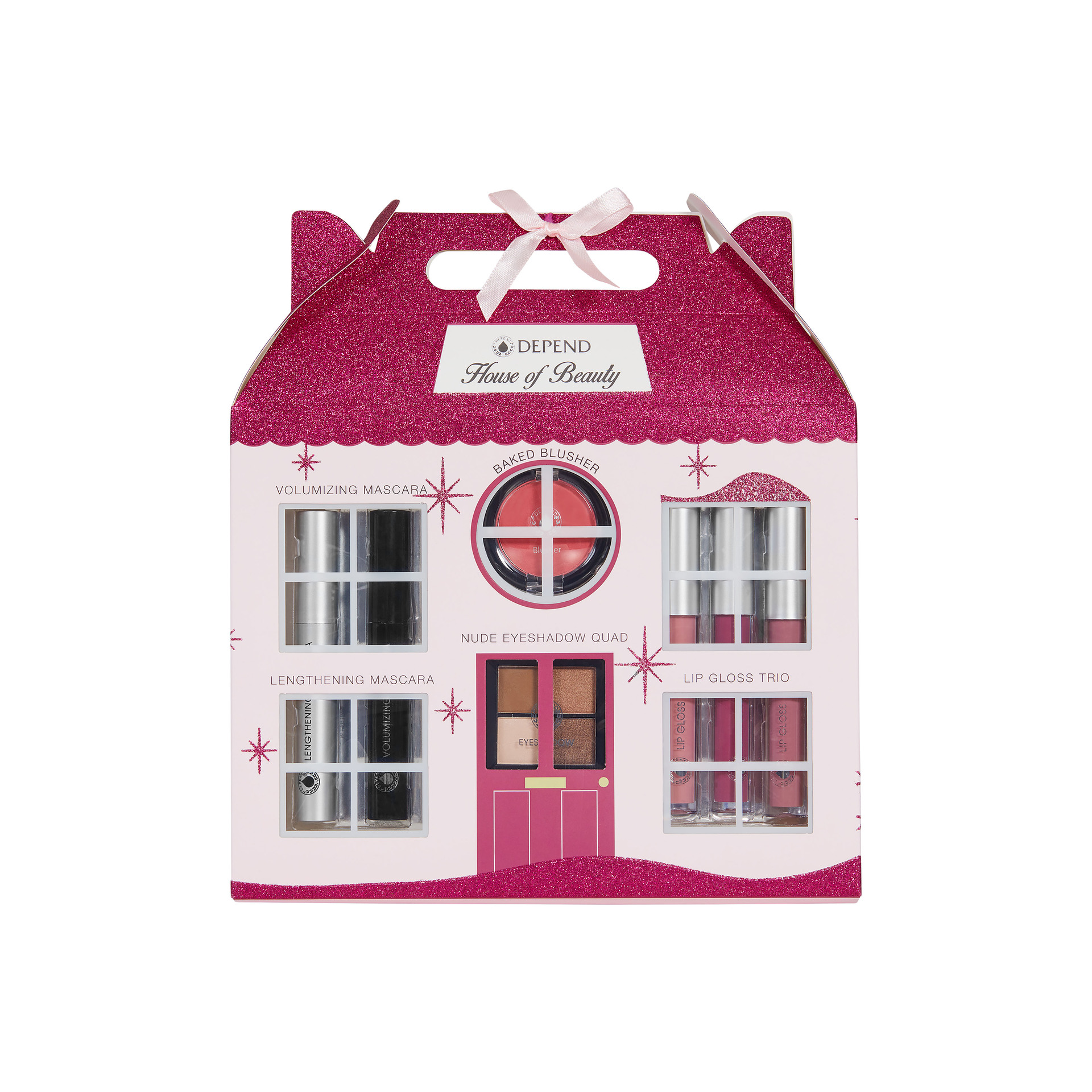 Cutie cadou machiaj House Of Beauty - Depend