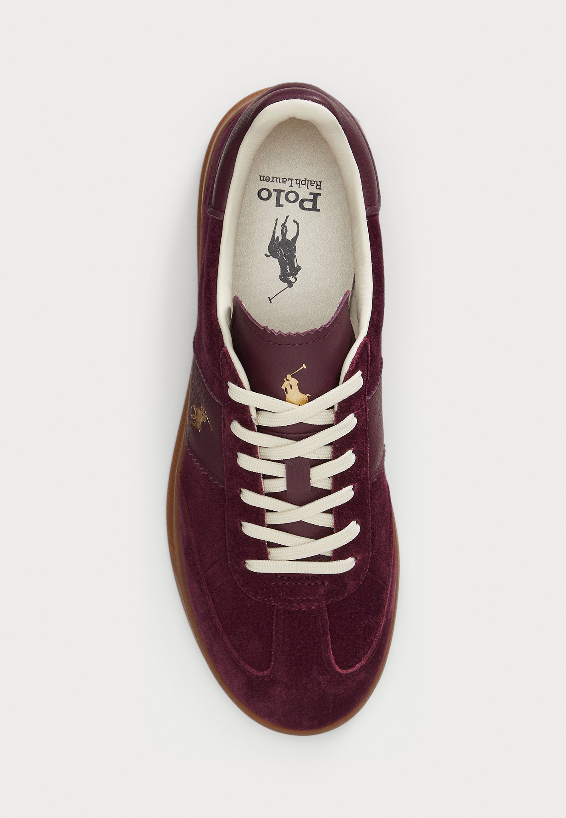 Polo Ralph Lauren HERITAGE AERA SUEDE SNEAKER UNISEX - Sneaker - Harvard Wine