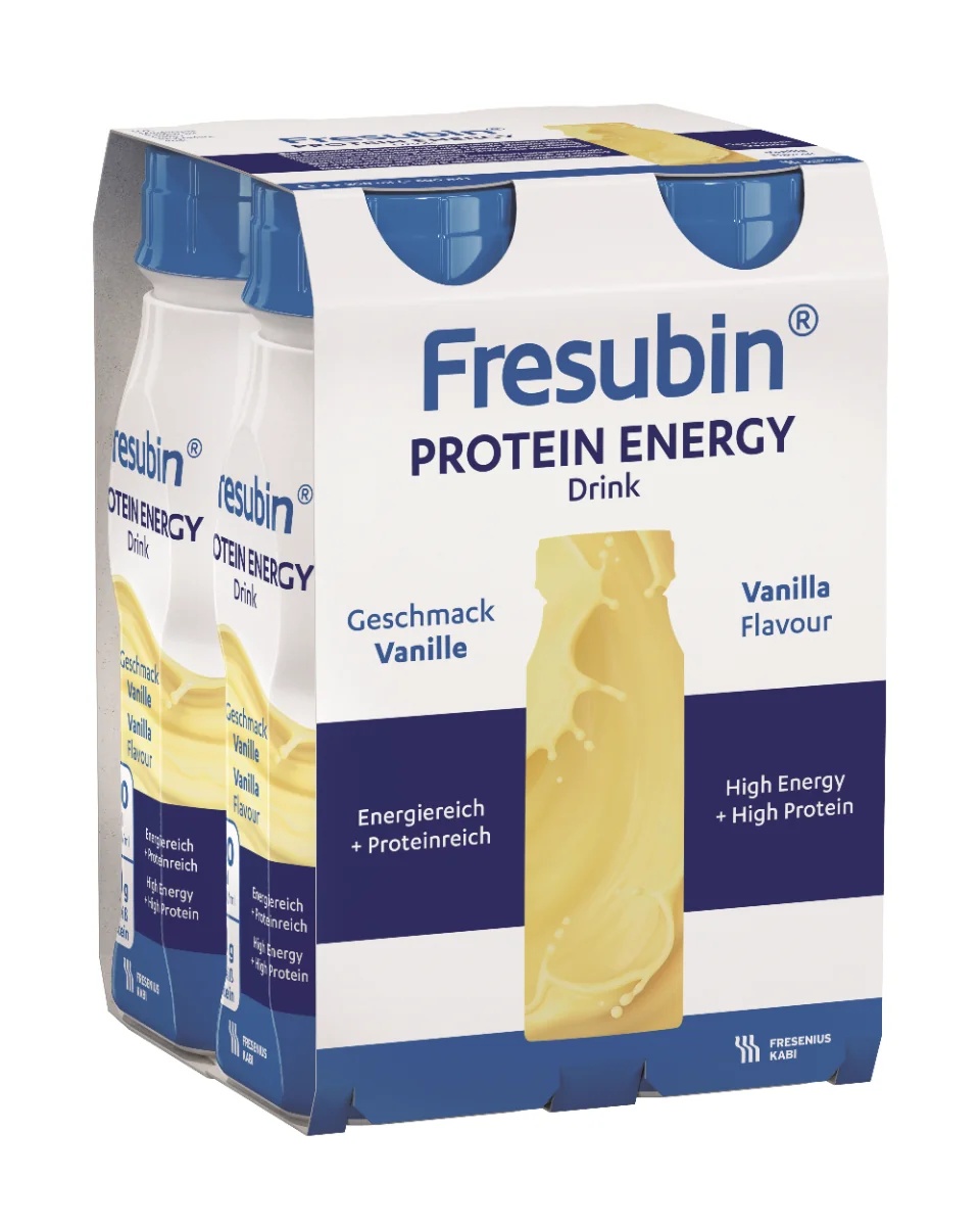 FRESUBIN Bebida energética proteica Fresubin sabor vainilla 4 x 200 ml Energía y proteínas