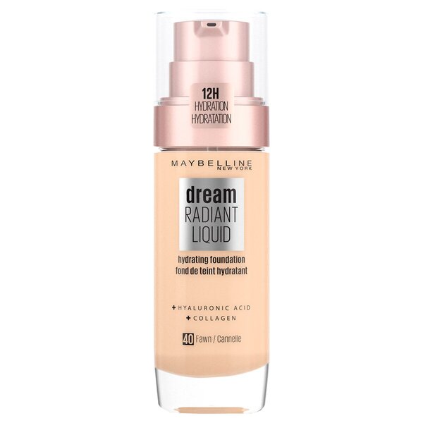 Base de maquillaje líquida Maybelline New York Dream Radiant 40 Fawn<br>30 ml