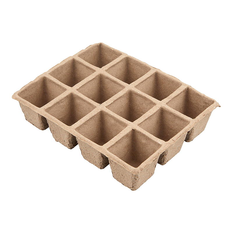 Blossom Fiber Pot 4er-Packung, 12er-Töpfe