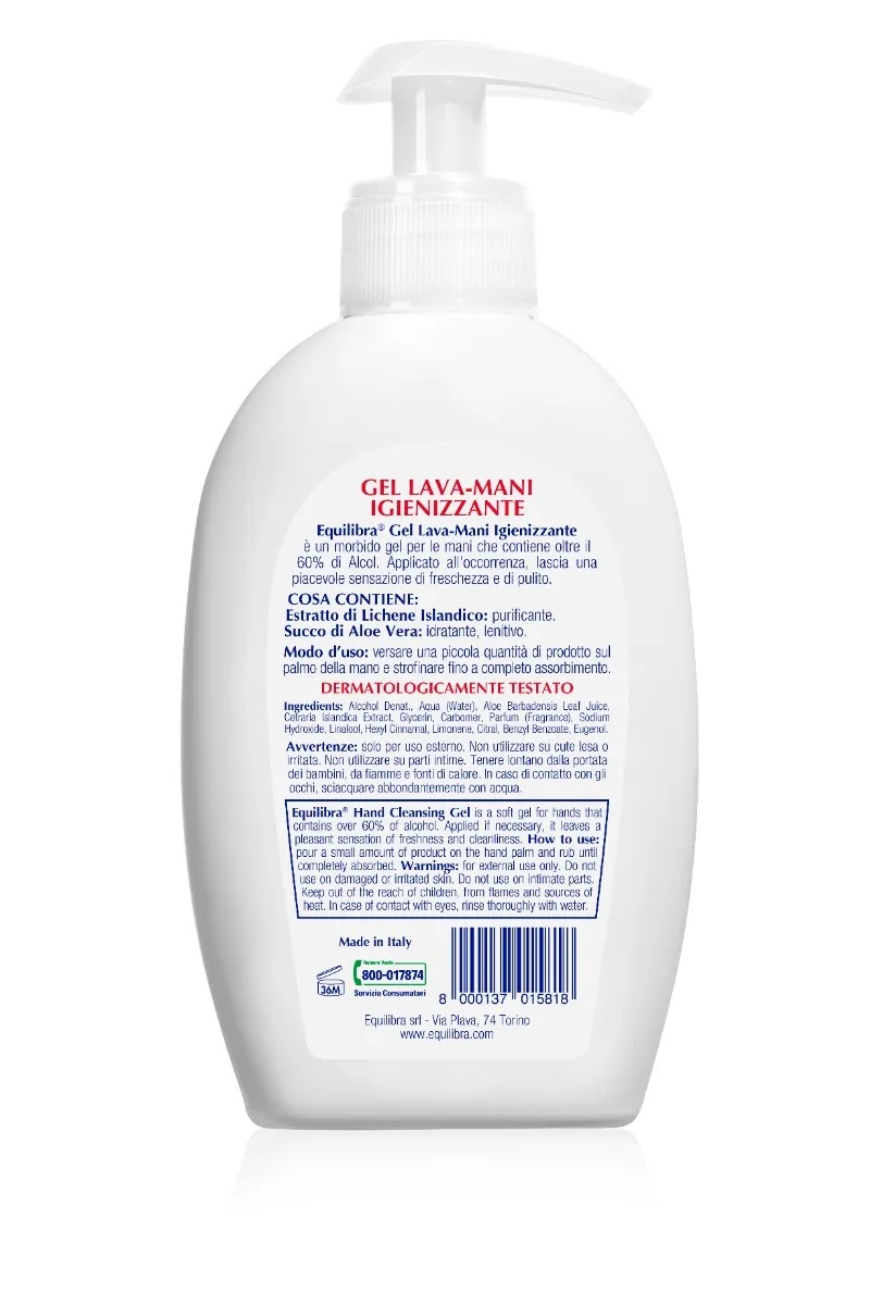Equilibra Equilibra handdesinfecterende gel 300 ml