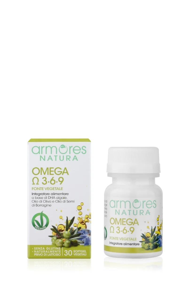 ARMORES NATURA Armores Natura Omega 3-6-9 voedingssupplement 30 plantaardige zachte capsules Essentiële vetzuren
