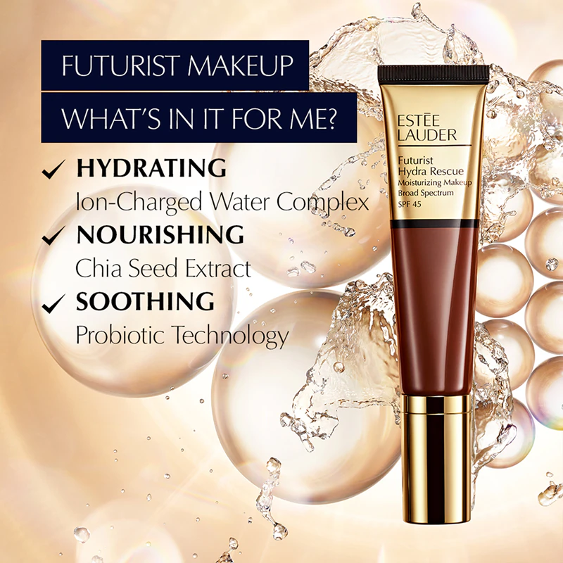 Estée Lauder Futurist SkinTint sérový make-up s botanickým olejom SPF 20