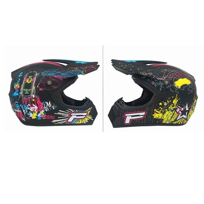 Casco de motocicleta para adulto talla L