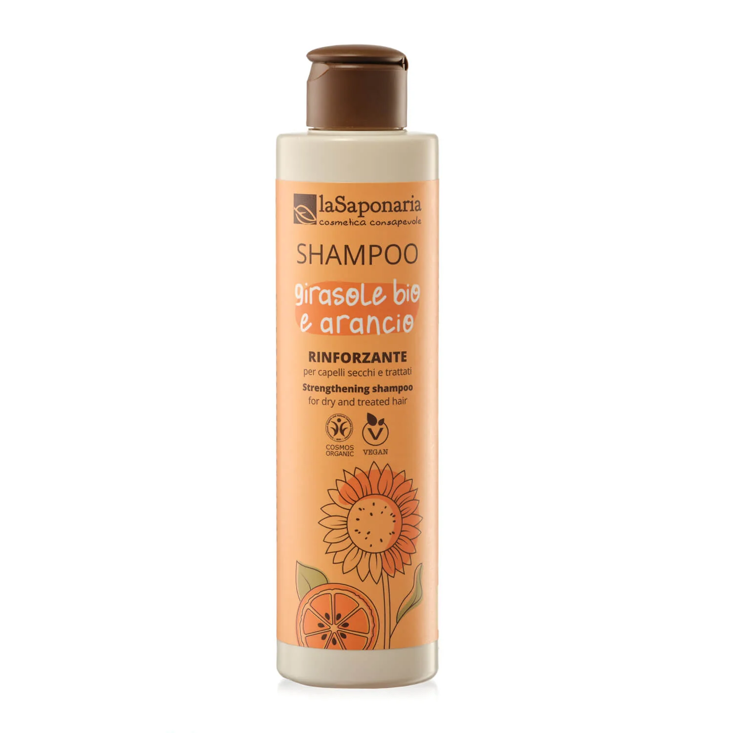 Capelli e Cute Shampoo liquido Girasole e Arancio - Shampoo Rinforzante