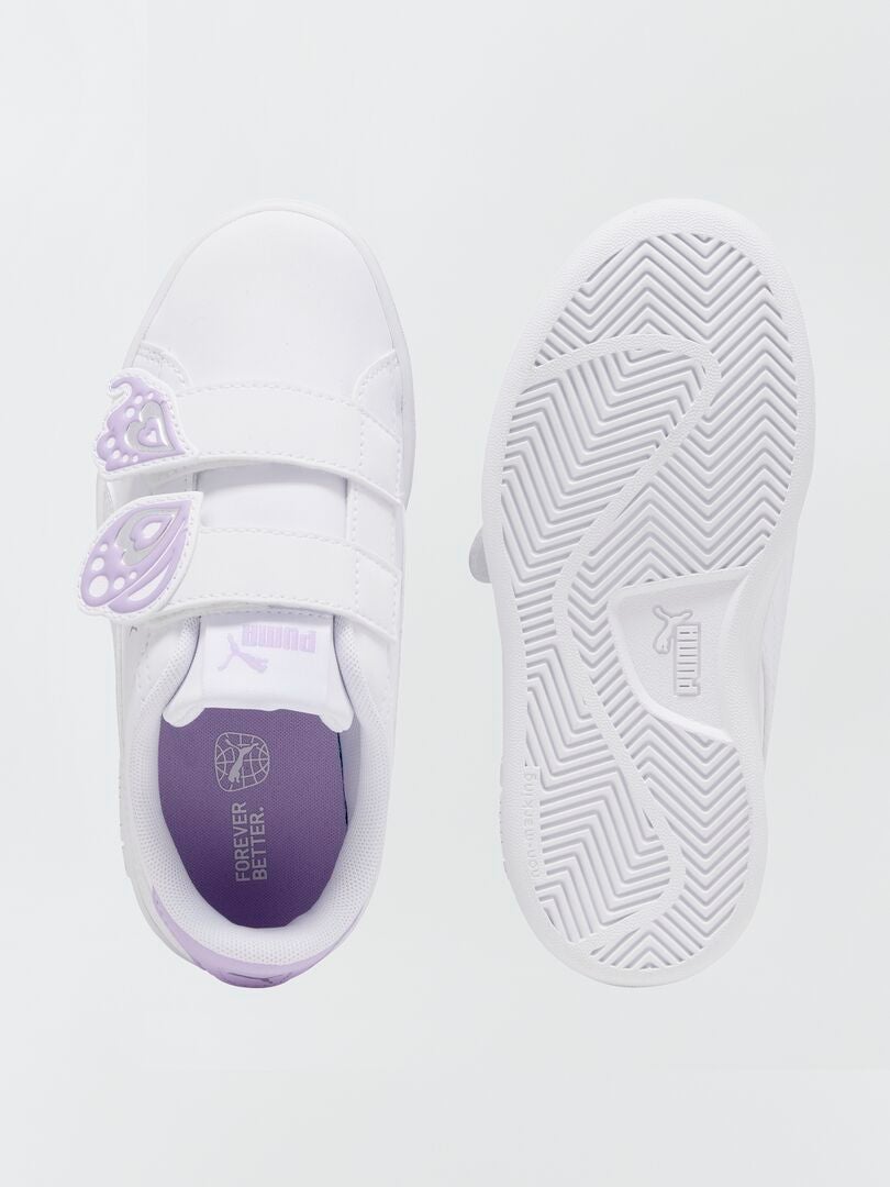 Puma 'Smash' Butterfly sneakers - wit