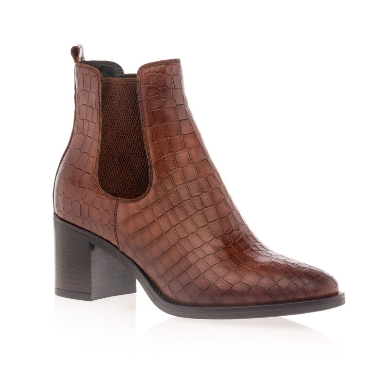 Braune Damenstiefel / Stiefeletten