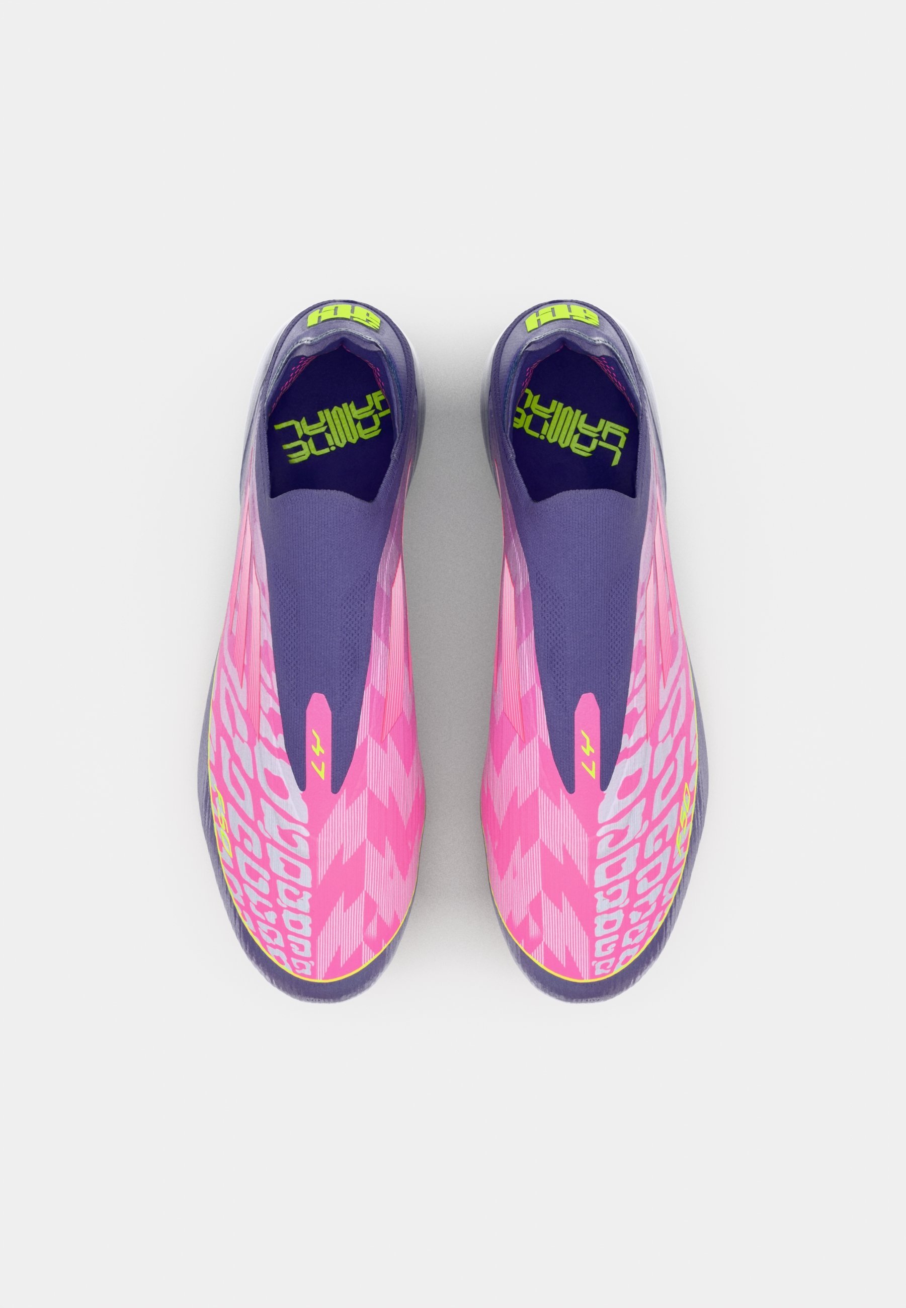adidas Performance F50 ELITE LL FG LAMINE - Voetbalschoenen voor stevige ondergrond - unity purple/footwear white/lucid lemon