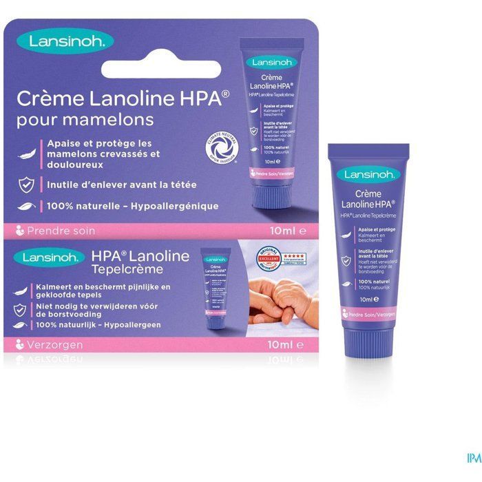 LANSINOH Crème de Soins 100% Lanoline 10 ml
