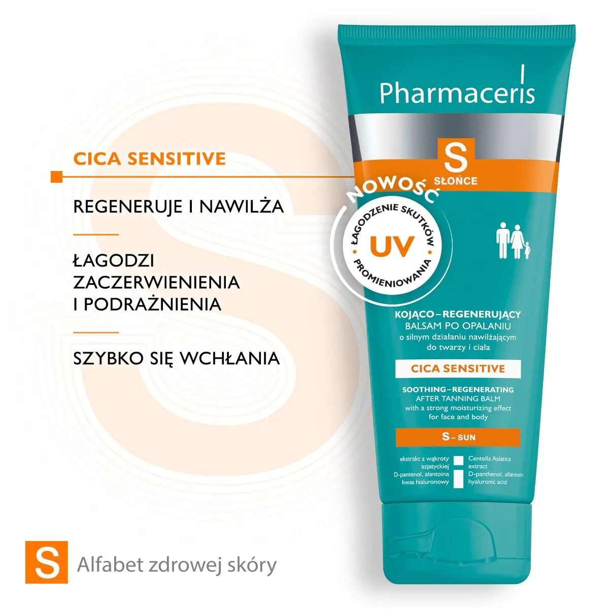 Pharmaceris S Kojąco-regenerujący balsam po opalaniu