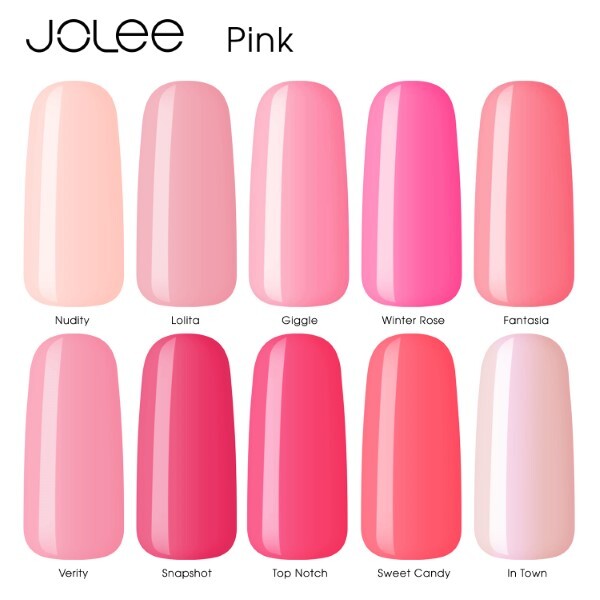 Esmalte em gel JoLee 10ml - Rosa de Inverno