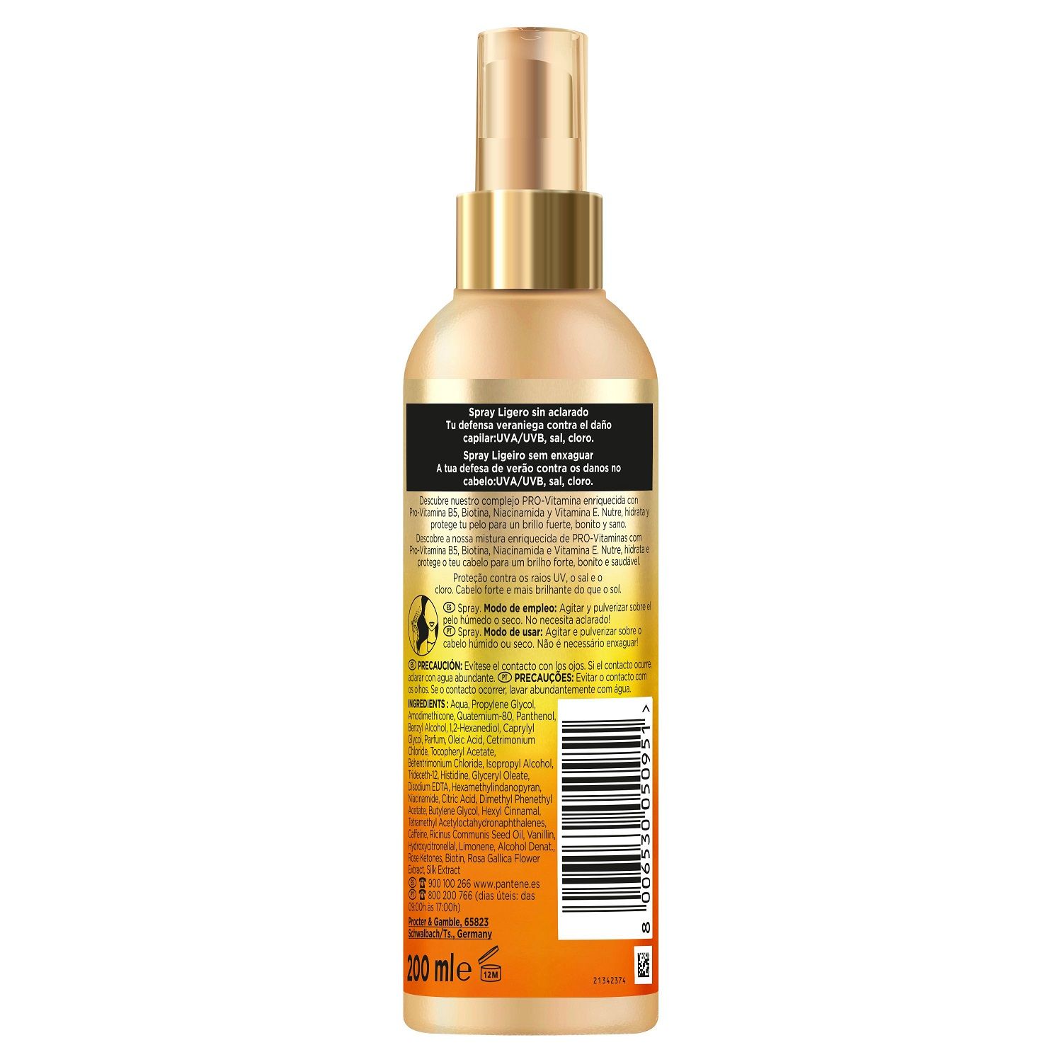 Sunkiss Glow sprej za sunčanje za kosu Zaštita kose od topline