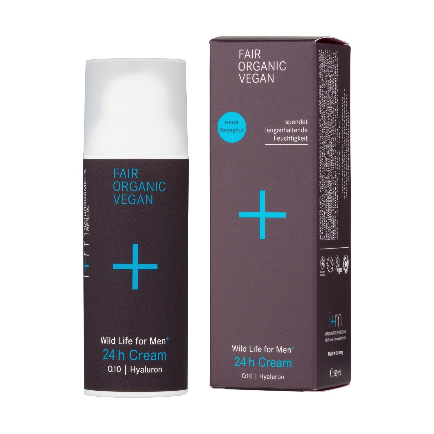 i+m veido kremas i+m Laukinis gyvenimas vyrams* 24 val. kremas - 50 ml