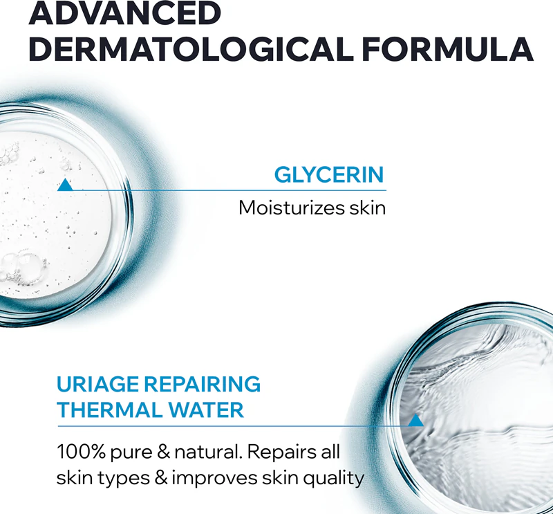 Uriage Hygiène Extra-Rich Dermatologische Gel reinigingsgel voor gezicht en lichaam