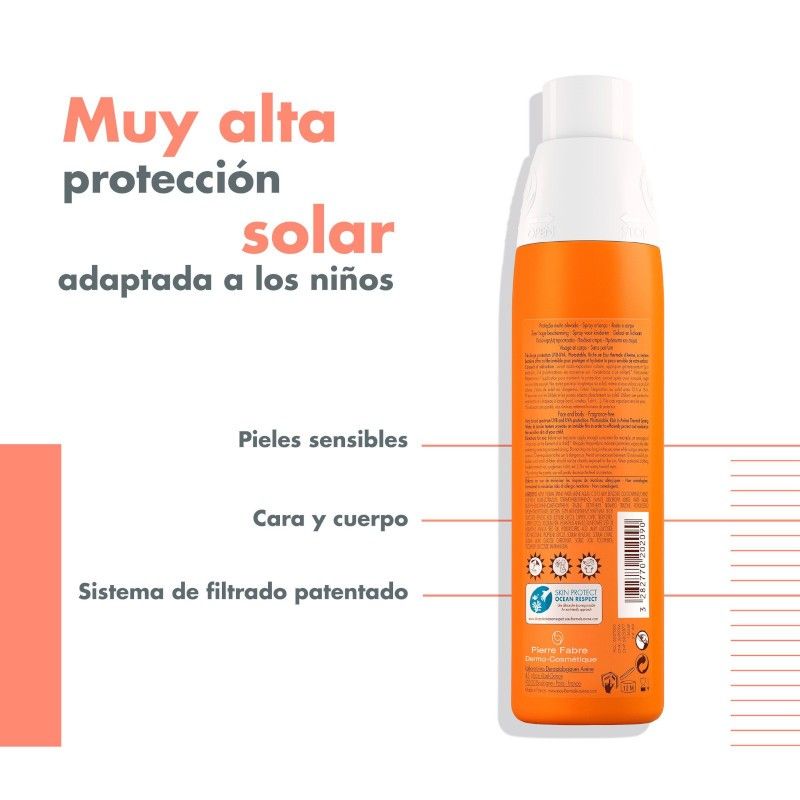 Eau Thermale Dječji sprej za sunčanje SPF 50 Zaštita od sunca iz ljekarne