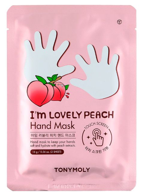 „I'm Lovely Peach“ rankų kaukė Rankų kremai