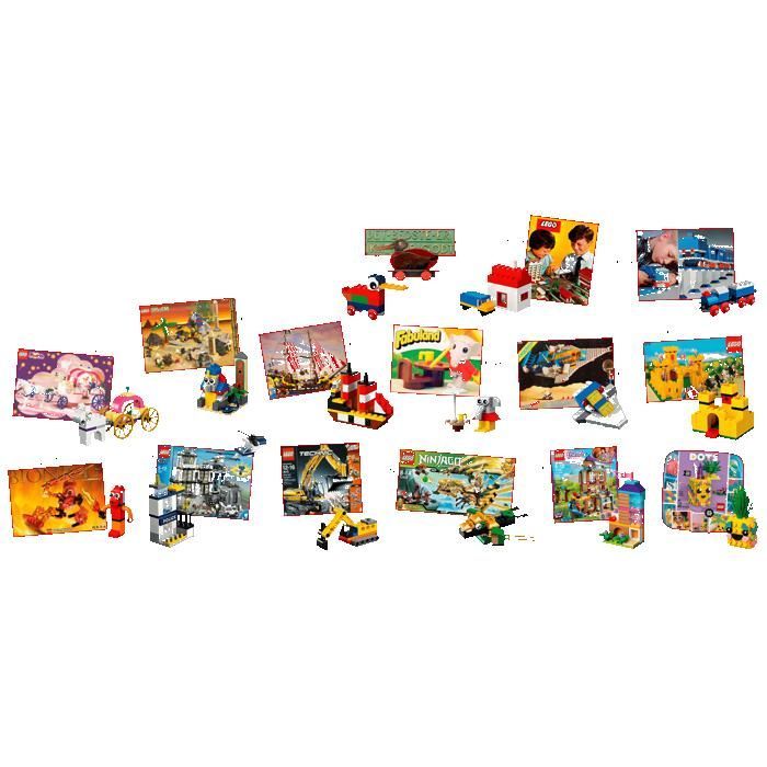 LEGO Classic 11021 90 Jahre Spielspaß – Geschenkidee, Spielzeug, Sammlerstück, ab 5 Jahren
