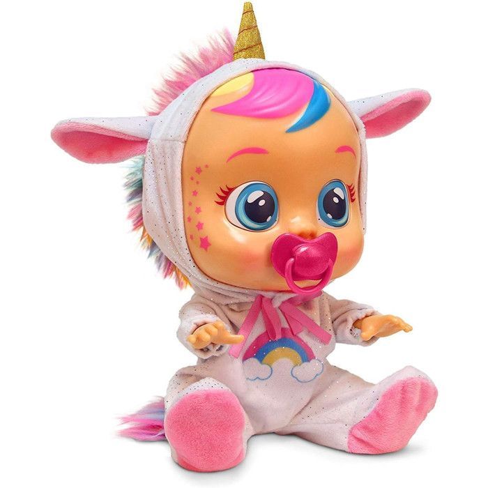 Poupon Fantaisie Licorne - Cry Babies IMC TOYS - Fantasy Dreamy - Fille - À partir de 18 mois