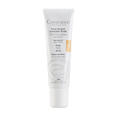 Avène Couvrance Fluid Foundation Corrector 2.5 Correcting Fluid Foundation Shade 2.5 Beige SPF20 30 ml 30 ml