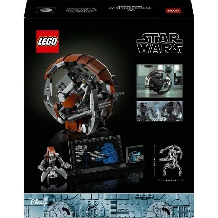 LEGO® Star Wars™ 75381 O Droideka - Conjunto de Construção Espacial para Adultos