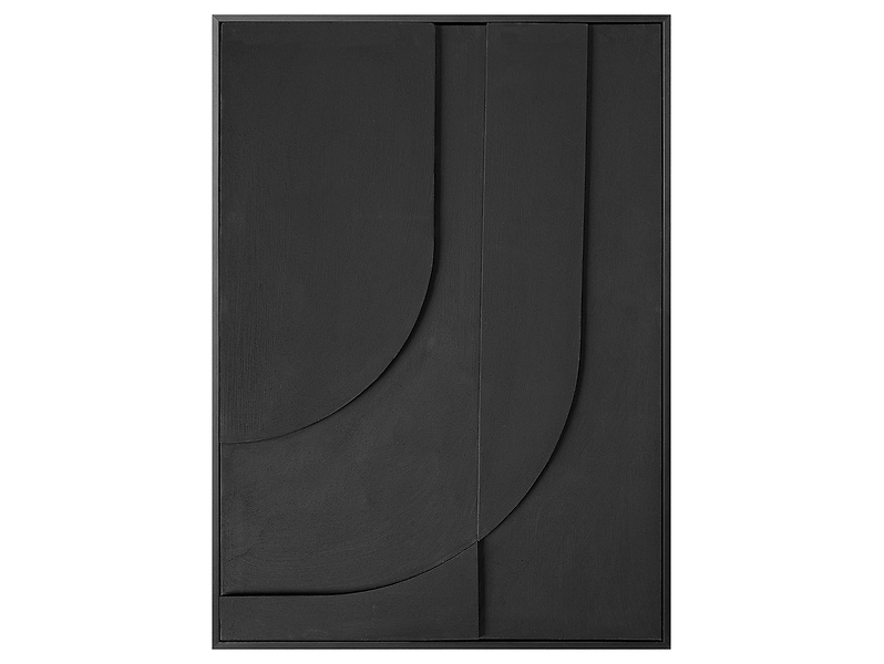 Obraz 3D Relief Black Art I 50x70 cm