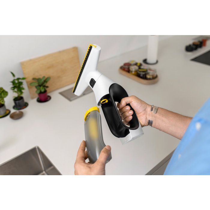 KARCHER WV 2 Universal Care - Nettoyeur de vitres - Raclette XL 280 mm - Autonomie 35 min - Nettoie jusqu'à 105m²