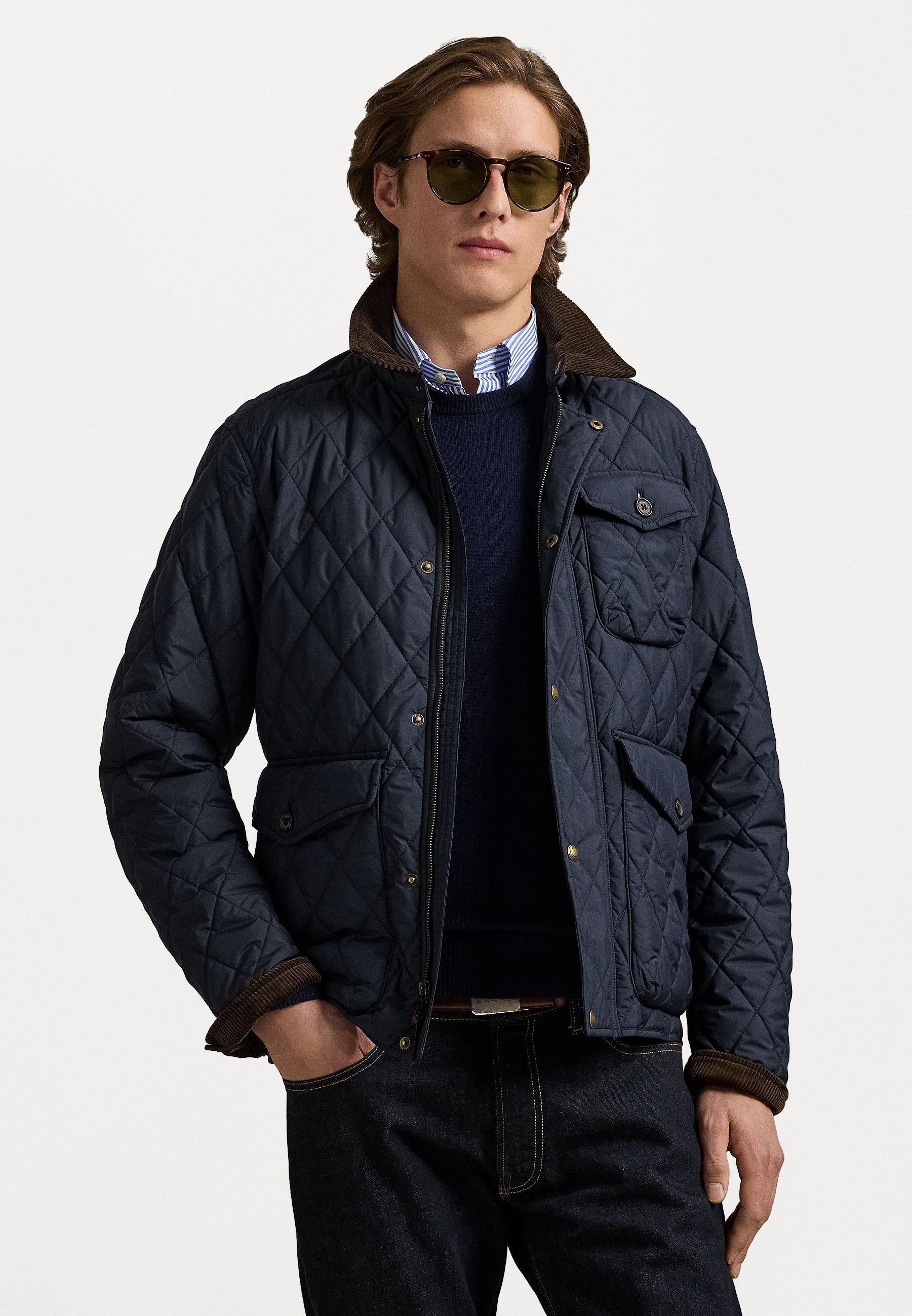 Lett jakke - college navyPolo Ralph Lauren