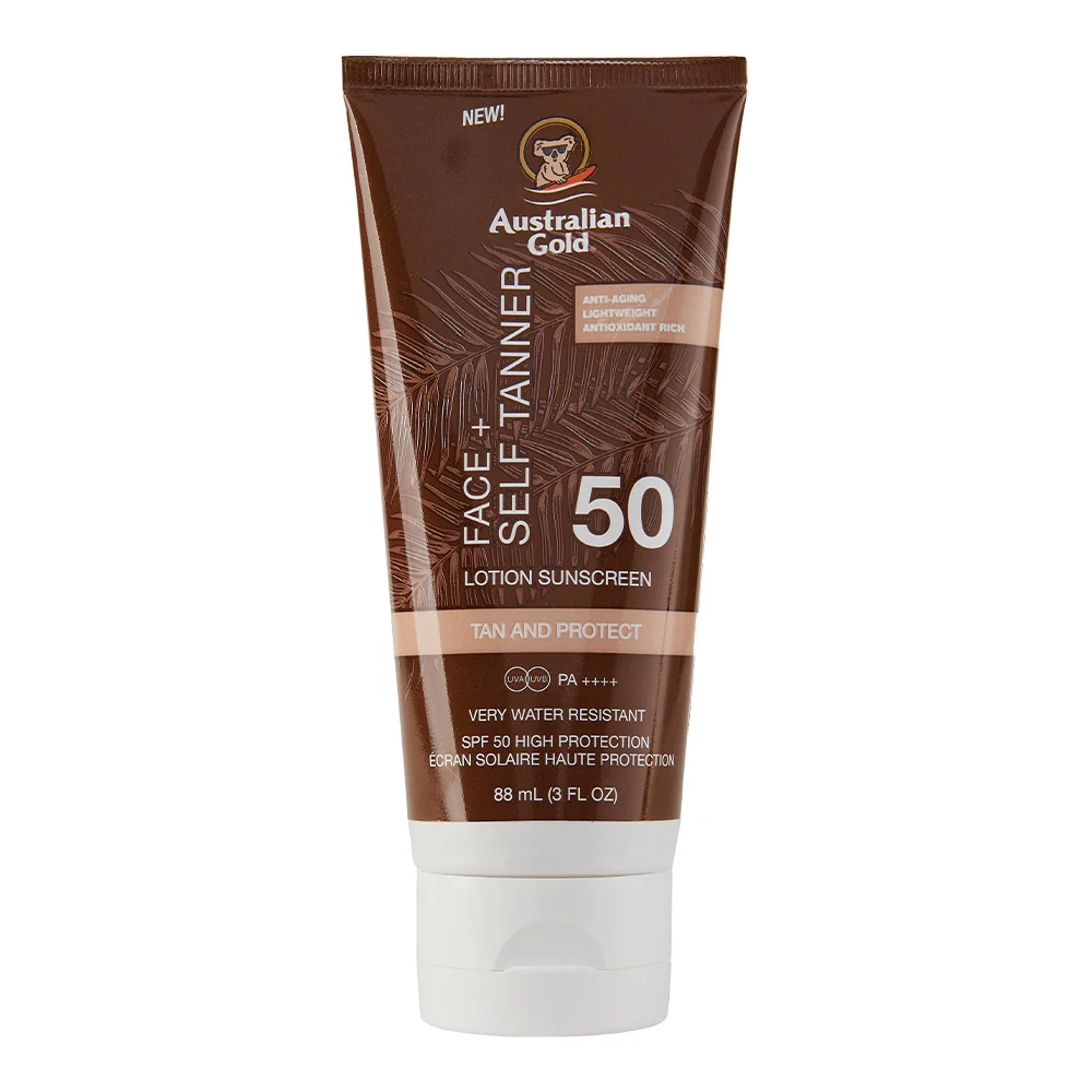 Protezione Solare SPF50 Face + Self Tanner Lotion - Solare viso alta prot.