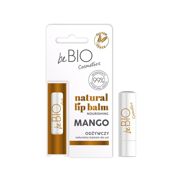beBIO Nærende Leppepomade MANGO 5g