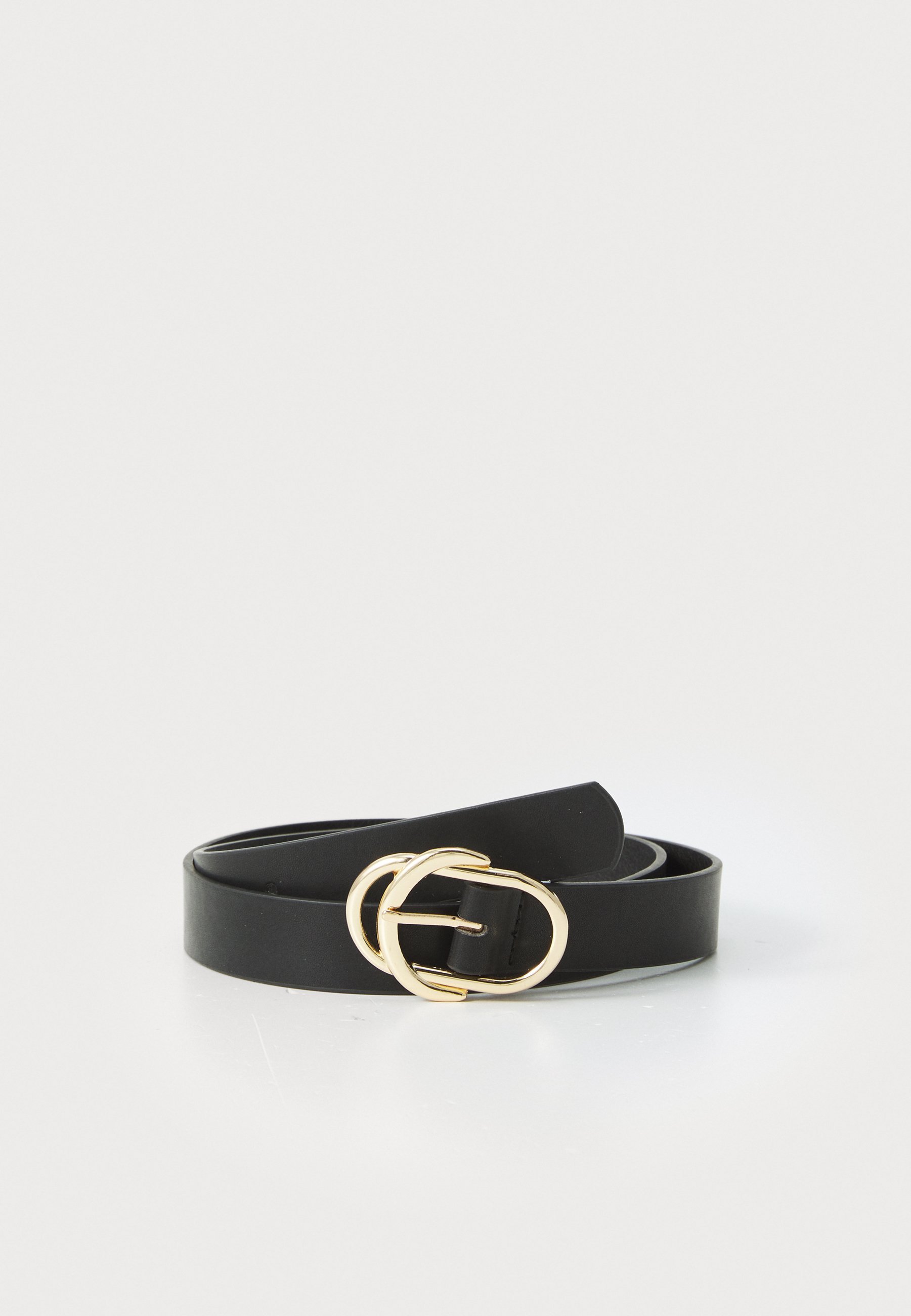 Vero Moda VMASTA BELT - Riem - zwart/goudkleurig