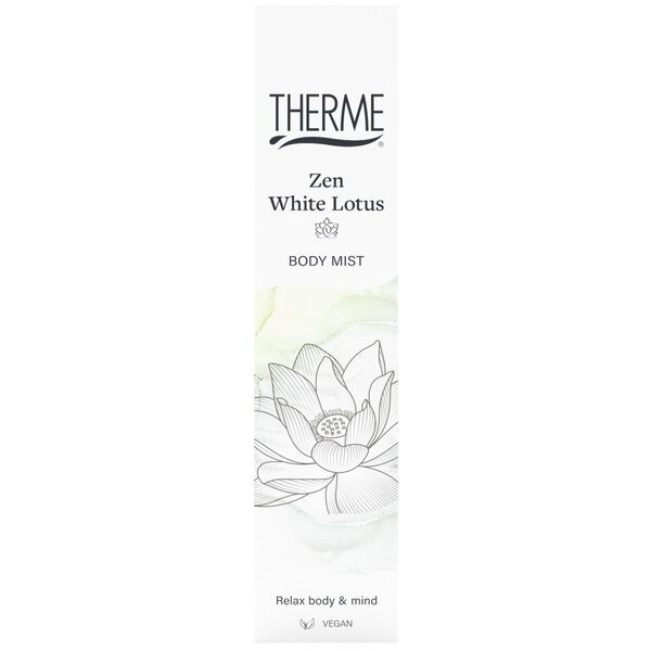 Therme Zen Energizirajući sprej za tijelo s bijelim lotosom 60 ml