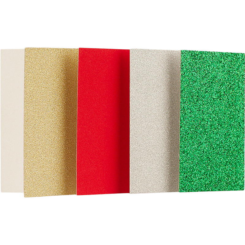 Hem Presentetiketter 8-pack glitter
