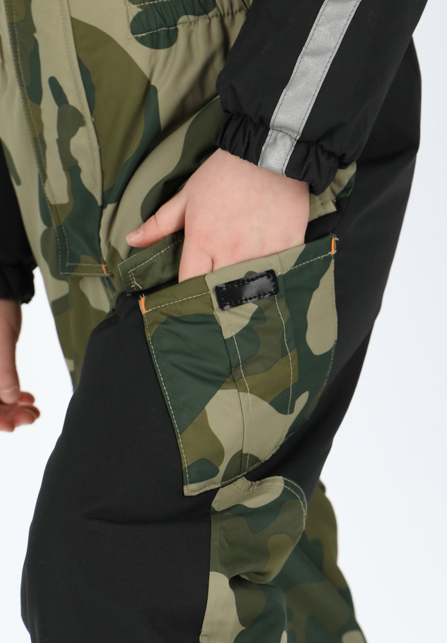 Combinaison de ski Swedemount NARVIK OVERALL 2.0 JR - camouflage olive