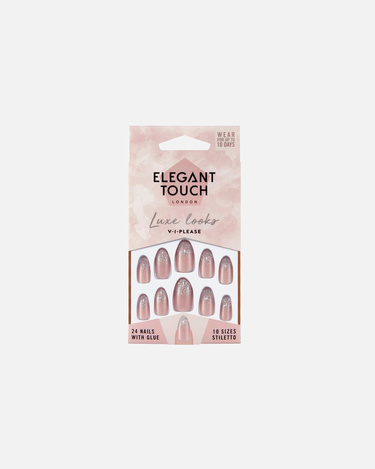 Ongles artificiels Elegant Touch VI-Please - 1 pièce