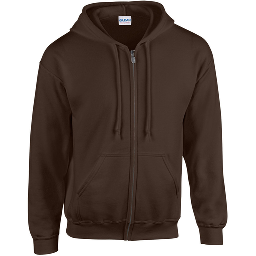  Sudadera Con Cremallera Y Capucha Model Blend Hombre Sporte/gimnasio Gildan (marron