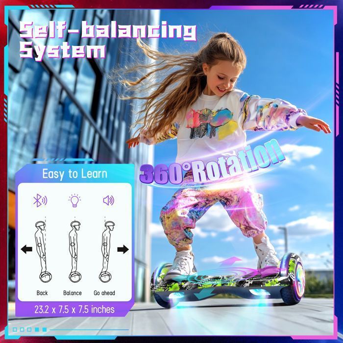 Hoverboard elettrico da 6,5
