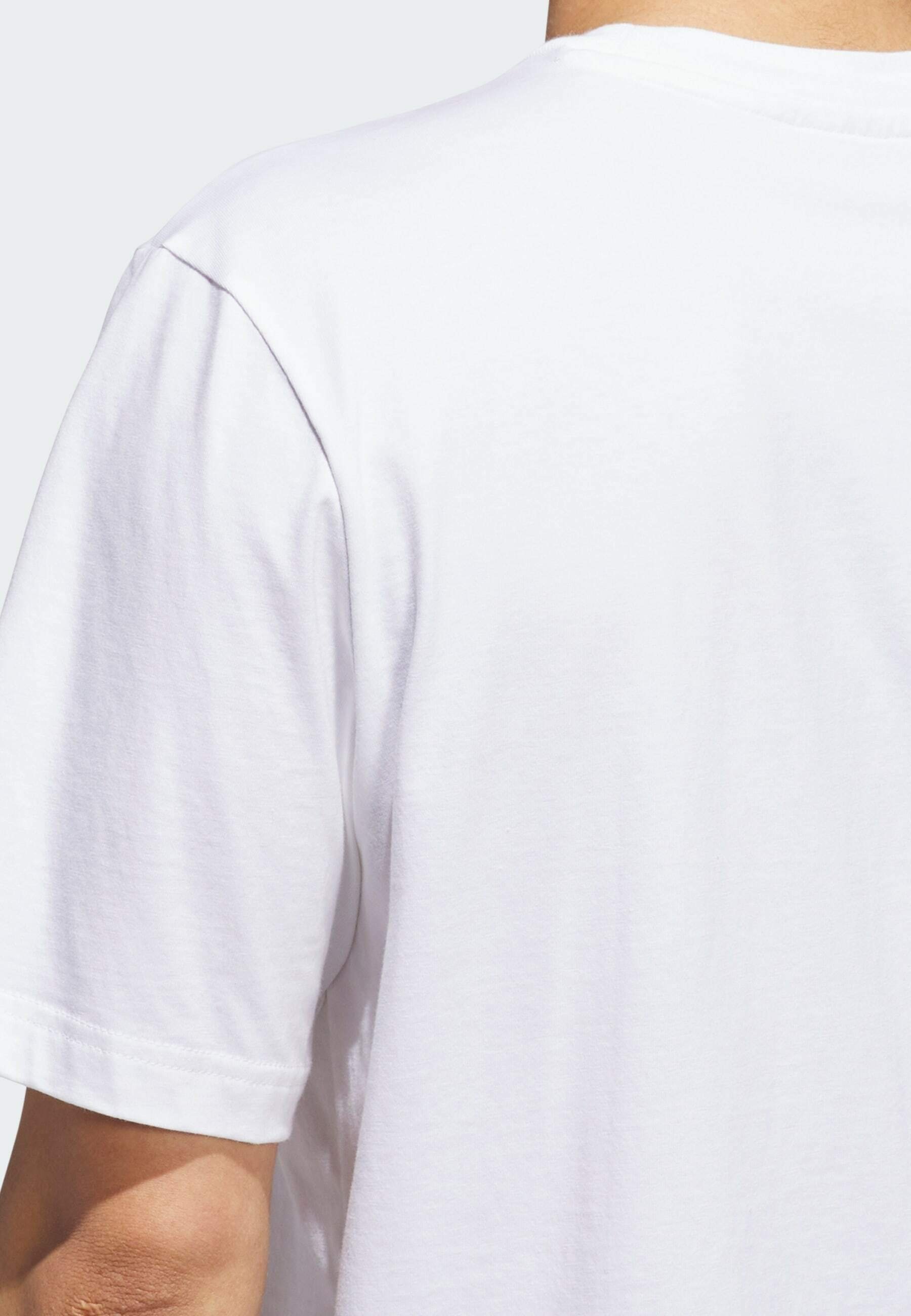 adidas Performance BASKETBALL - Športna majica - bela