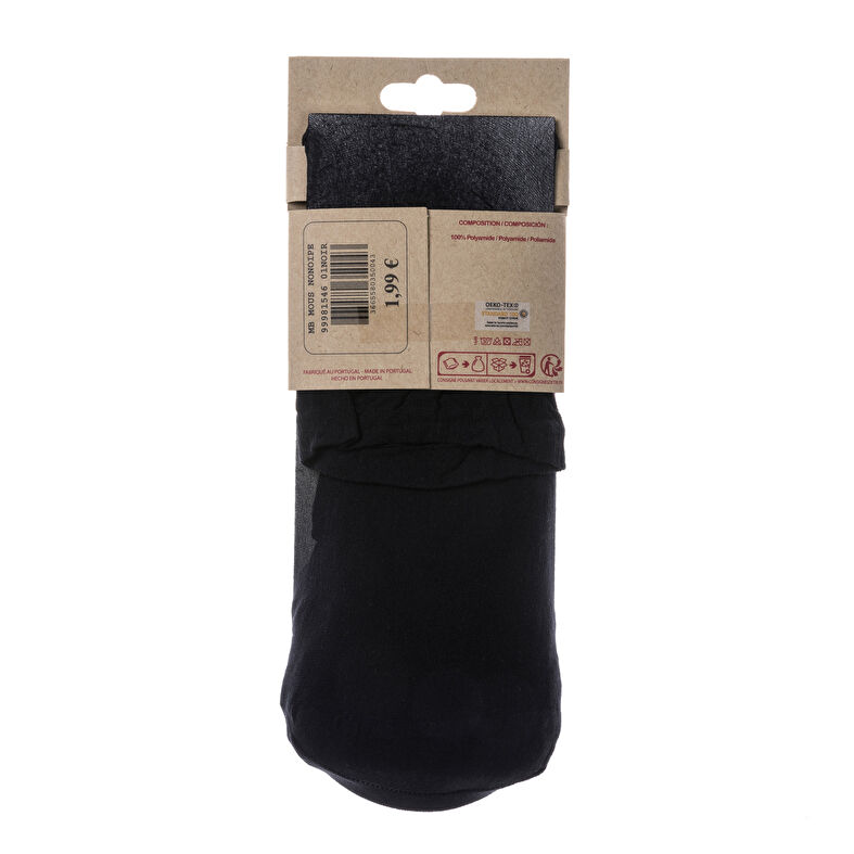 Calcetines y medias negras para mujer