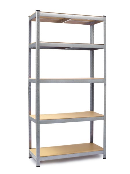 Regał metalowy magazynowy garażowy 150x75x30cm Plonos