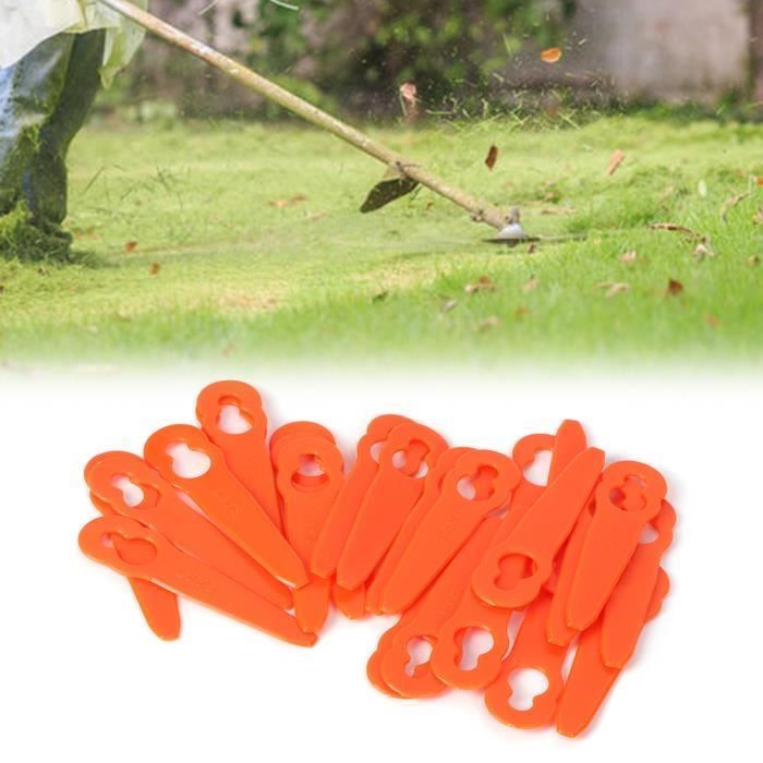 Lâminas de plástico de reposição para cortador de grama Stihl Polycut 2-2 - Pacote com 24 unidades