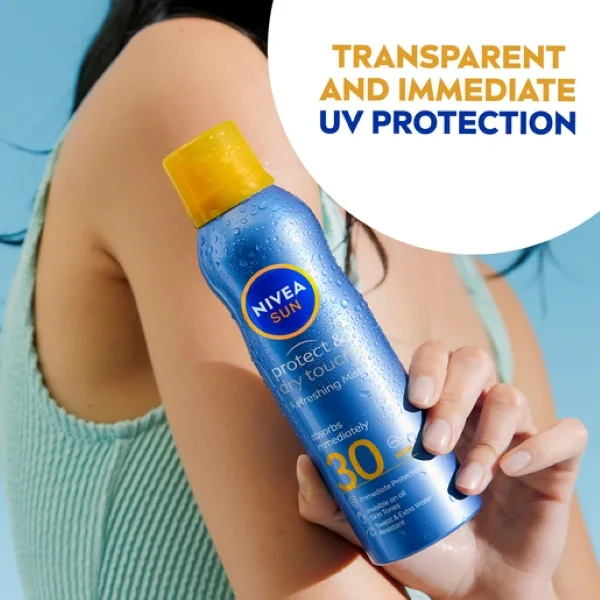 NIVEA SUN Viilentävä aurinkovoidesuihke SPF30 Protect&Refresh 200ml
