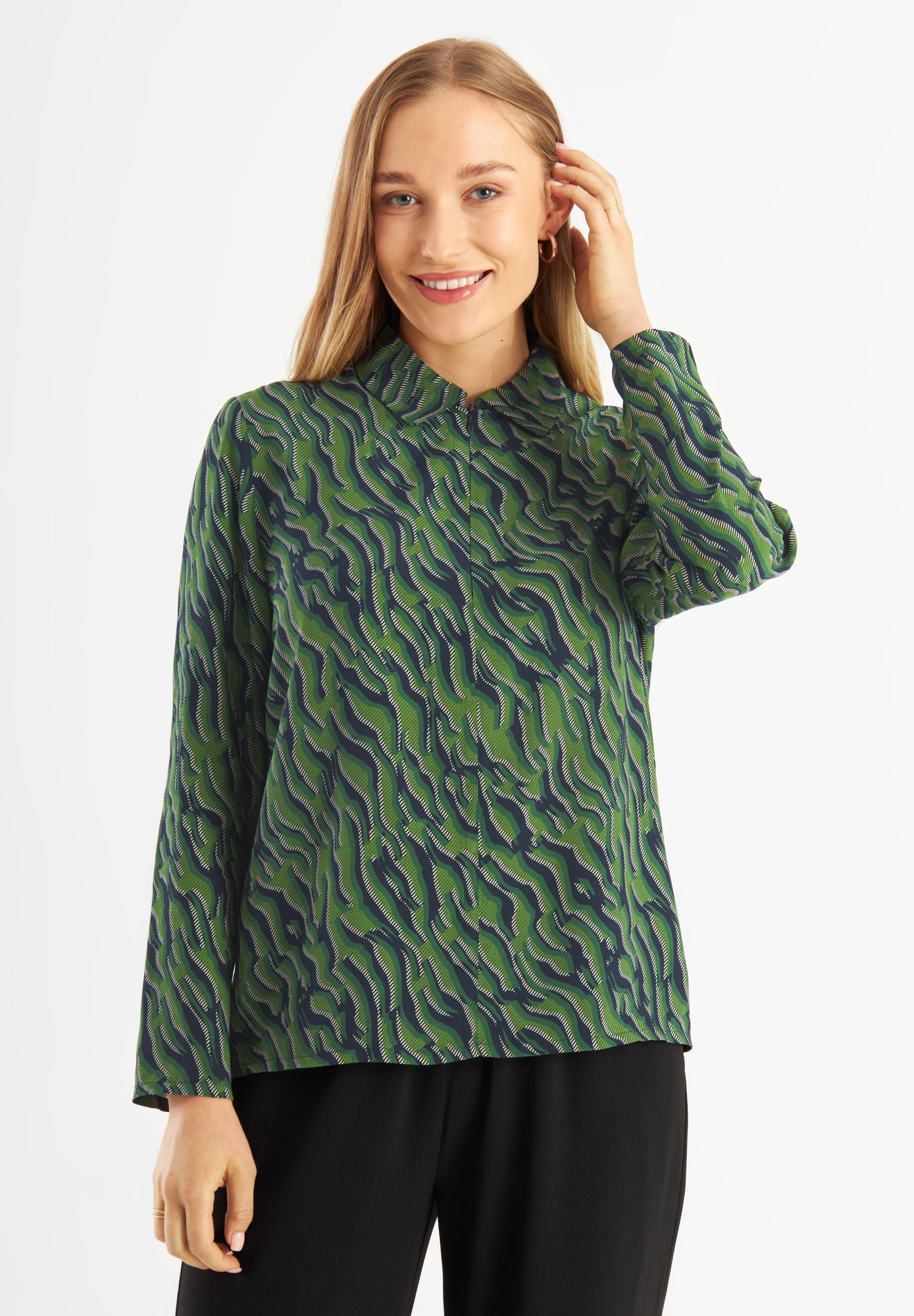 Jascha Stockholm SASKIA - Bluse - grønn