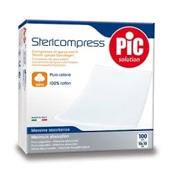 Sterile Baumwollkompressen PIC Pic Stericompress 10x10 cm, 50 Stück