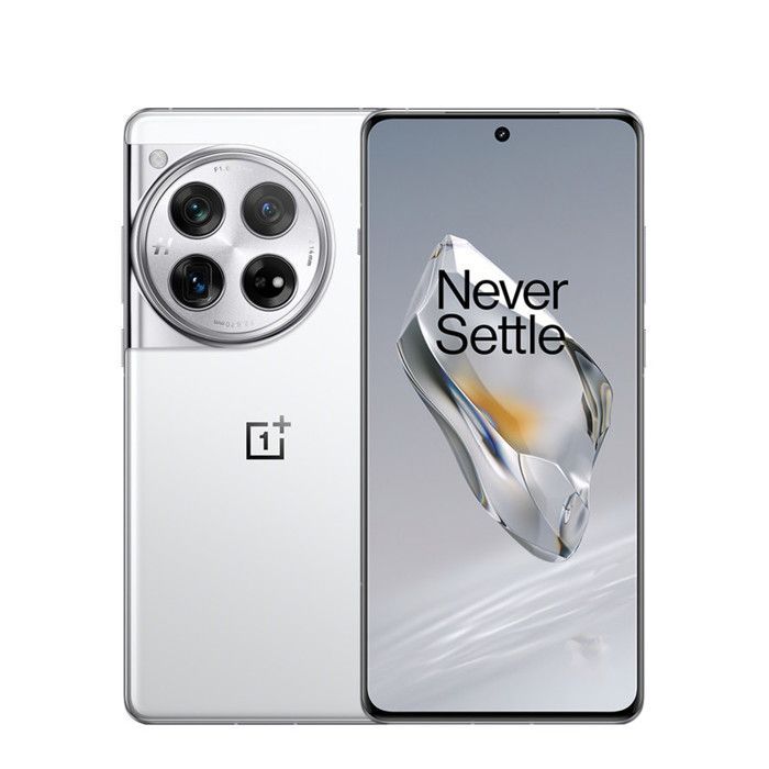 OnePlus 12 Blanc 12Go Ram 256Go - Version CN -Débloqué OxygenOS - Chargeur US d'origine + Adaptateur US-FR