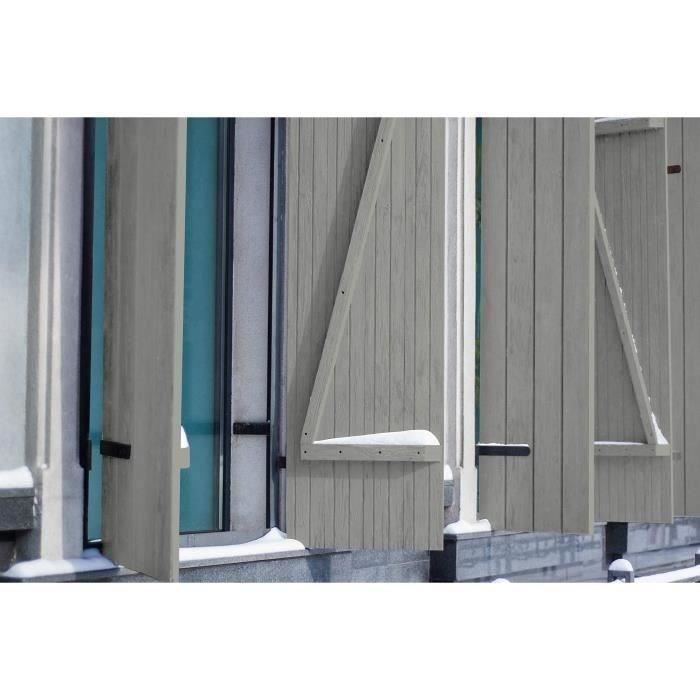 RIPOLIN Peinture Bois Satin Haute Protection 10 ans qui Protège et Magnifie vos Bois - Gris bouleau