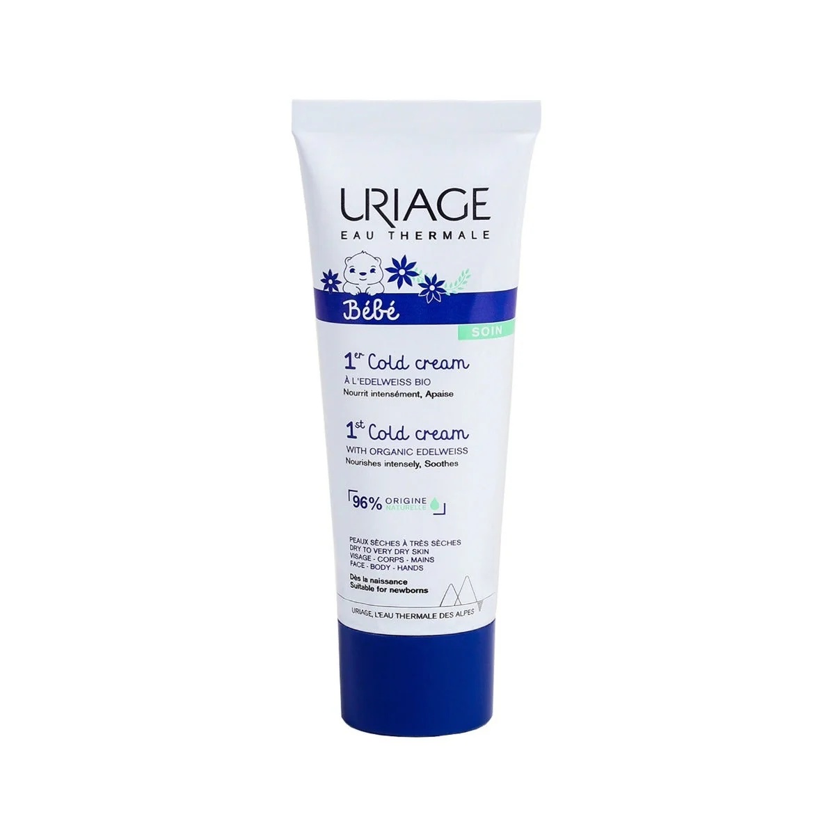 URIAGE Baby Cold Cream T 75 ml Snelle absorptie