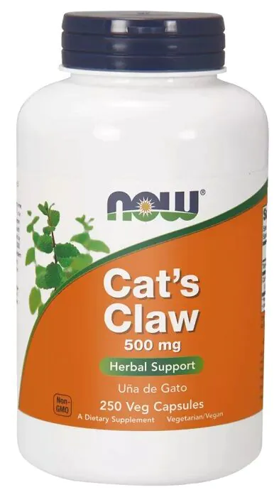 Now Foods Cat's Claw 500 Mg, Suplement diety na wzmocnienie odporności, Kapsułki