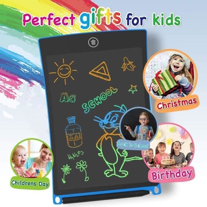 8,5-inch LCD-schrijftablet voor kinderen om op te tekenen - Merk - Model - Veelzijdig - Binnen - Batterij